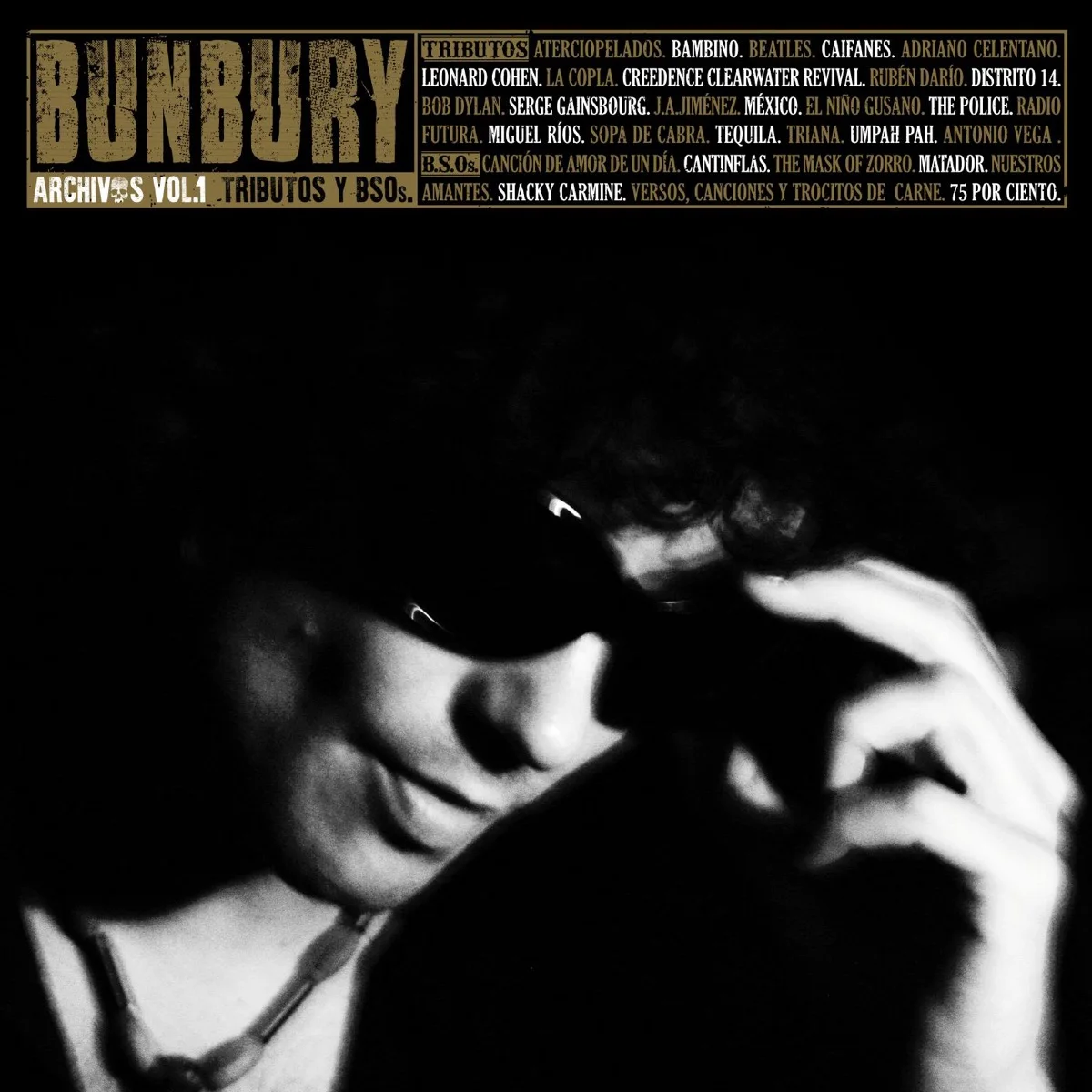 Archivos Vol. 1: Tributos y BSOs album cover by Bunbury