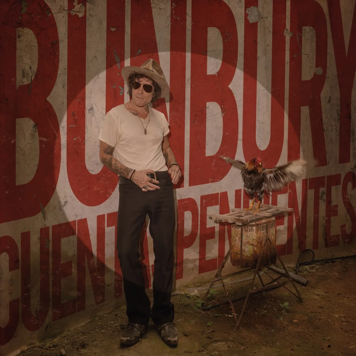 Cuentas pendientes album cover by Bunbury