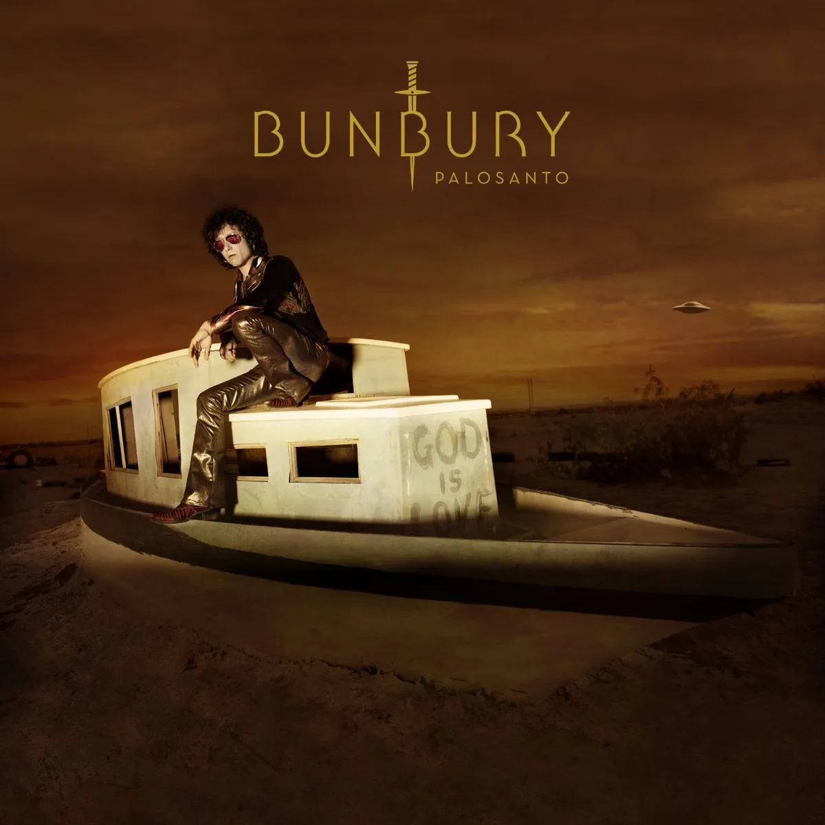 Palosanto album cover by Bunbury