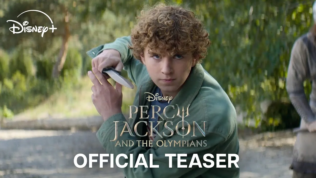 Official Disney+ teaser frame for Percy Jackson and the Olympians Season 2